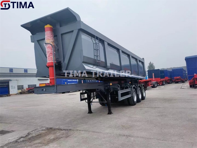 U Shape Bucket Dump Trailer U Shape Bucket Dump Trailer