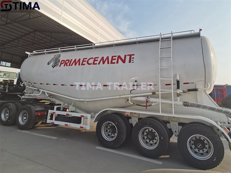 Dry Bulk Cement Tanker Trailer Dry Bulk Cement Tanker Trailer