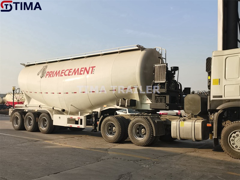 Dry Bulk Cement Tanker Trailer Dry Bulk Cement Tanker Trailer