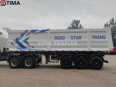 Remorque de camion à benne basculante en forme de U