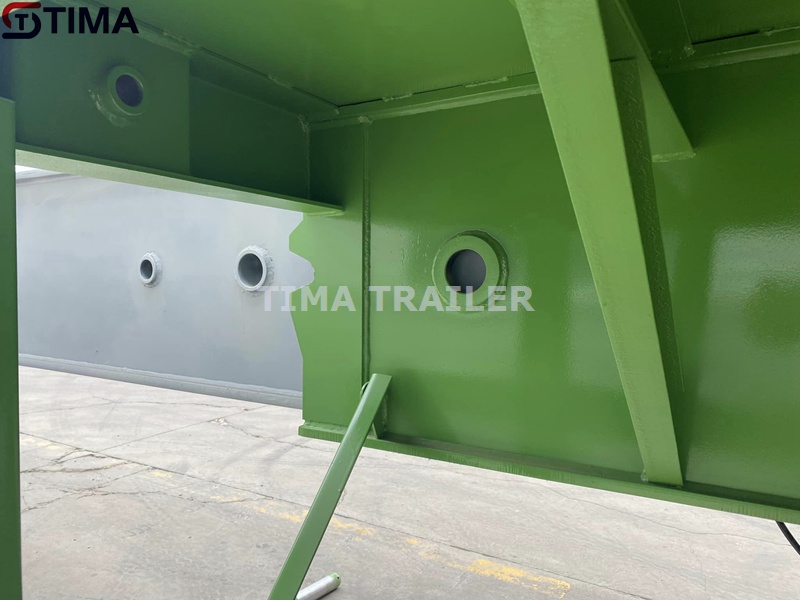 remorque à plateau extensible extendable cargo flatbed trailer