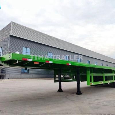 مقطورة مسطحة الحاوية