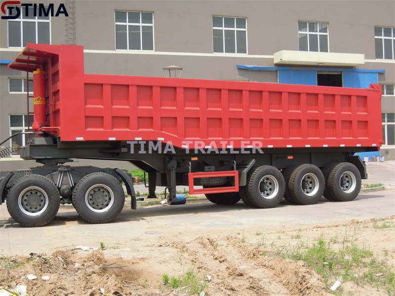 semi reboque basculante tipper semi trailer