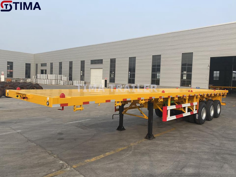 Remorque de conteneur d'expédition de 40 pieds 40 ft Shipping Container Trailer