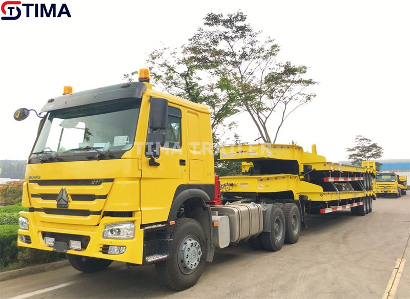 مقطورة Lowbed Lowbed Trailer