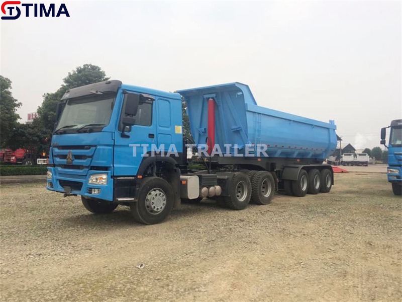 3 Axle 60 Tons Dump Trailer 3 Axle 60 Tons Dump Trailer