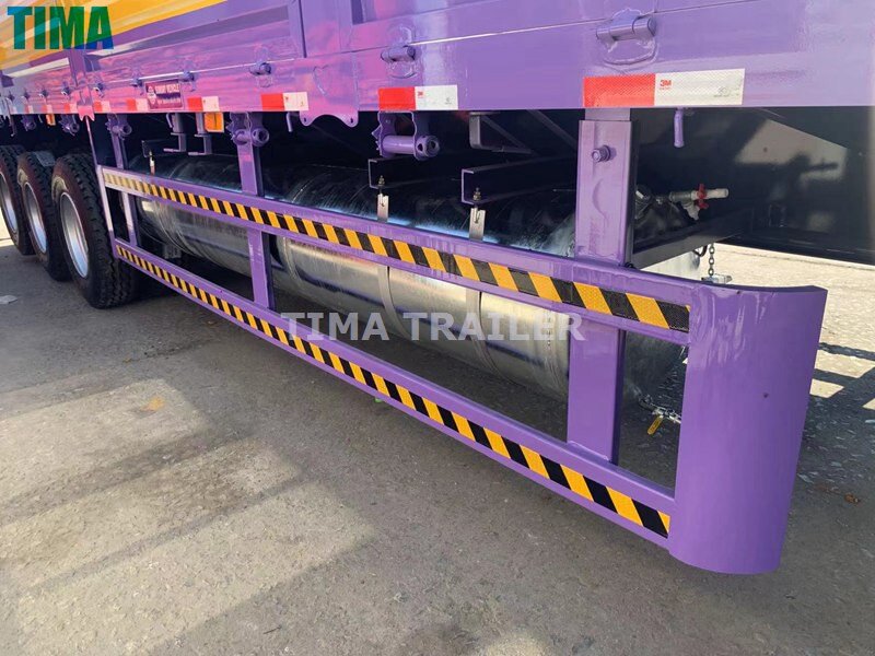 Remolque de plataforma de contenedores Container Flatbed Trailer