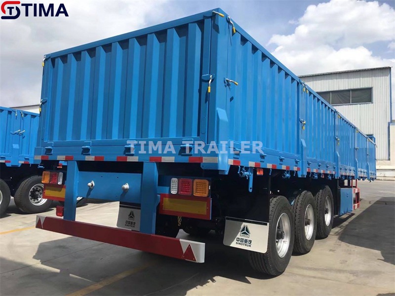 3 Axle 60 Tons Cargo Truck Trailer   3 Axle 60 Tons Cargo Truck Trailer