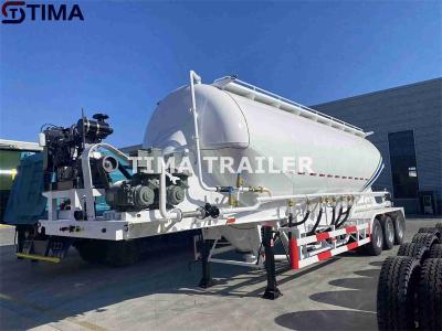 remolque cisterna para polvo a granel