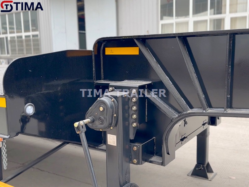 jambe de support de remorque surbaissée low deck trailer support leg