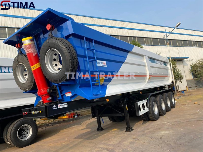 4 Axle 60 Tons Dumper Trailer 4 Axle 60 Tons Dumper Trailer