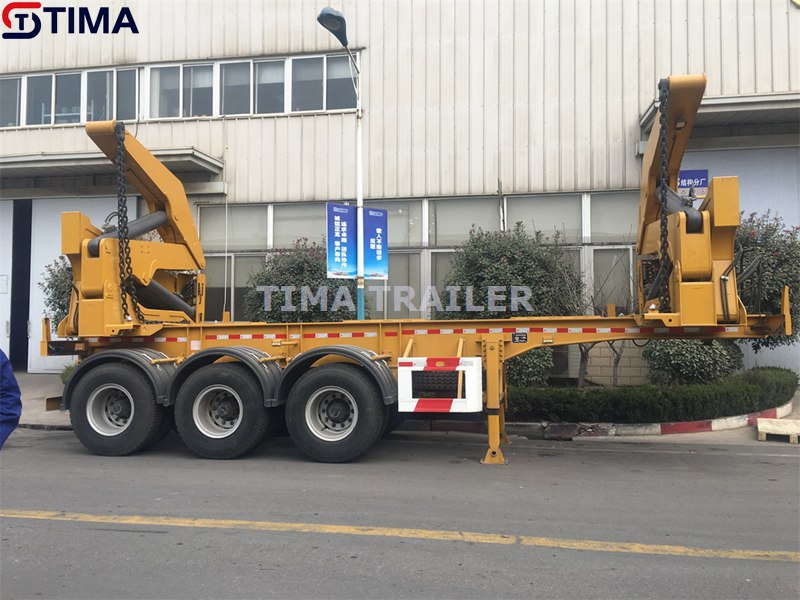 Remorque de conteneur à élévateur latéral Side Lifter Container Trailer
