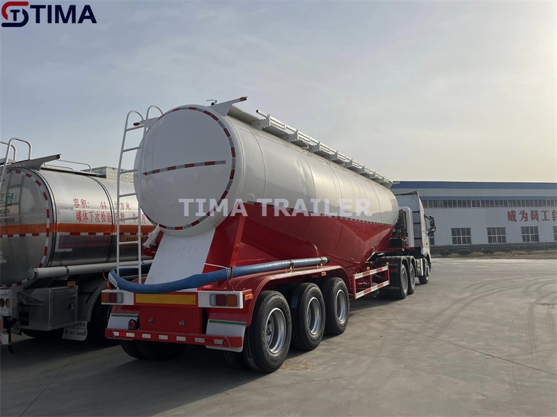 مقطورة ناقلة الاسمنت cement tanker trailer