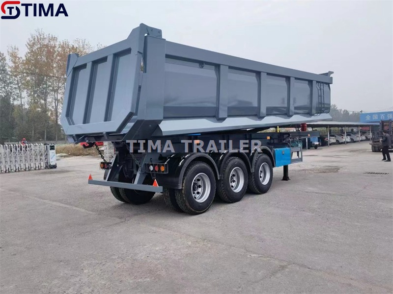 U Shape Bucket Dump Trailer U Shape Bucket Dump Trailer