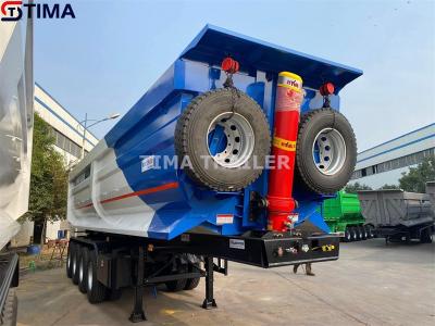 4 المحور 60 طن قلابة مقطورة