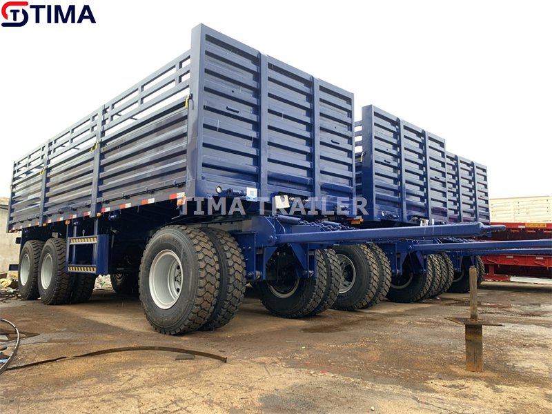 reboque de cerca de barra de tração drawbar fence trailer