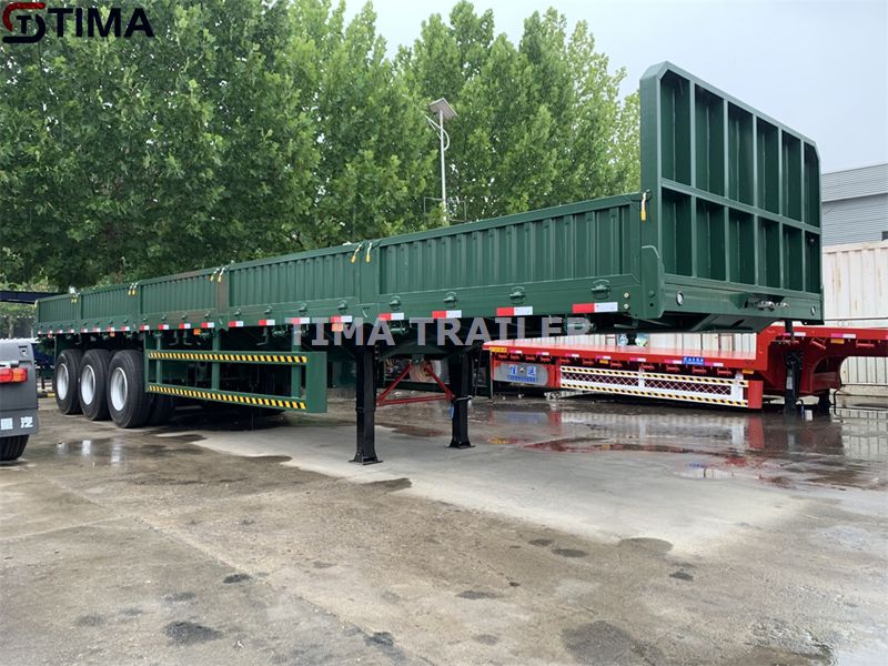 Remorque à parois latérales pour cargaison en vrac Bulk Cargo Side Wall Trailer