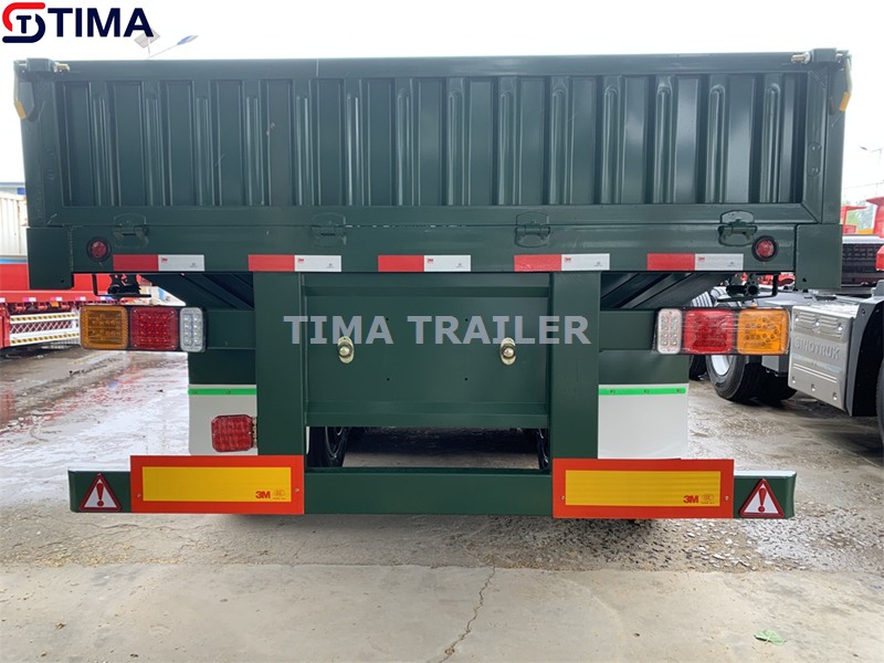 Remorque à parois latérales pour cargaison en vrac Bulk Cargo Side Wall Trailer