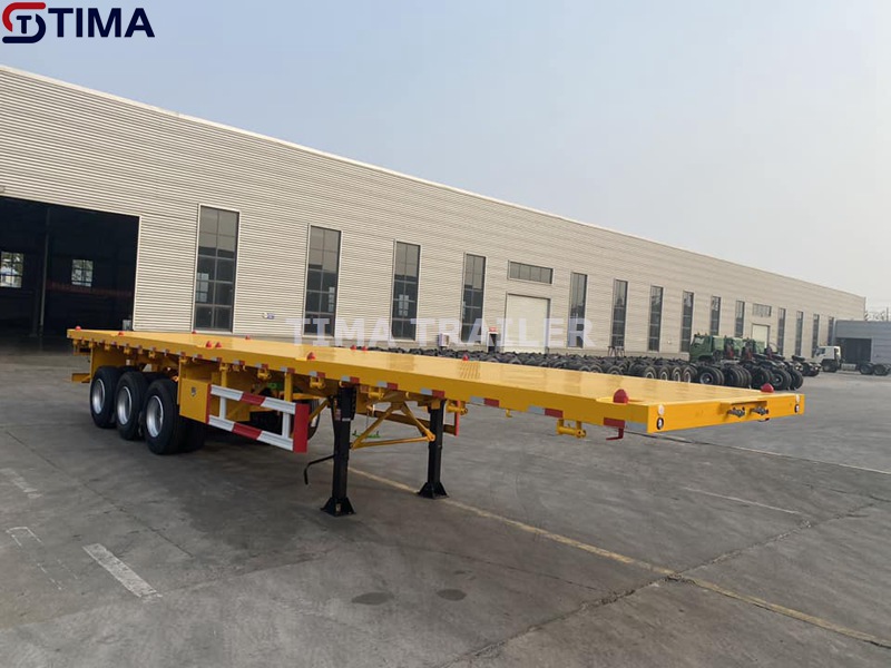 Remorque de conteneur d'expédition de 40 pieds 40 ft Shipping Container Trailer