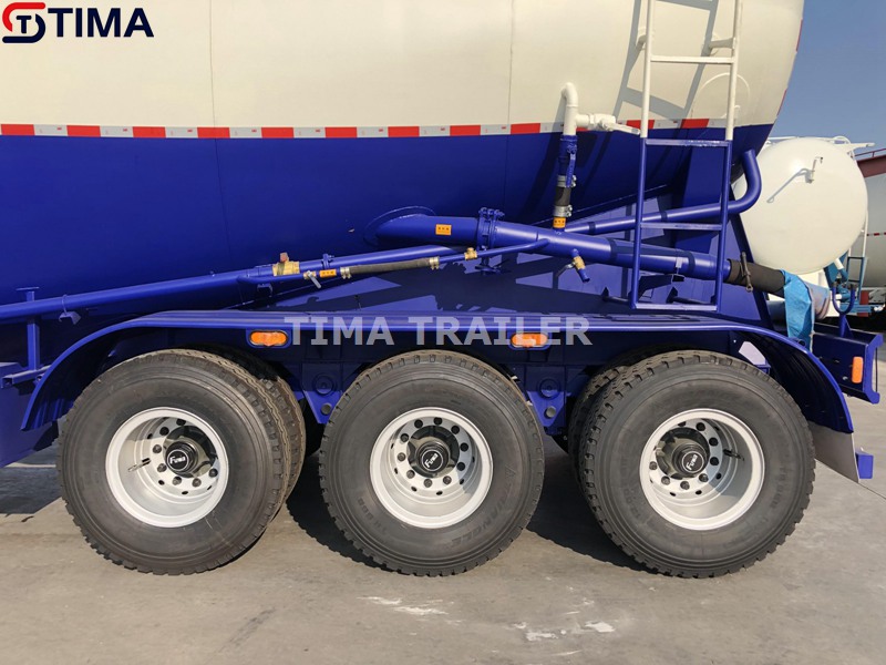 remorque citerne de ciment cement tanker trailer