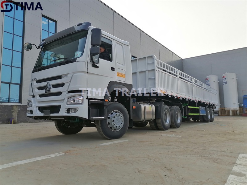 Camion de fret de clôture Fence Cargo Truck