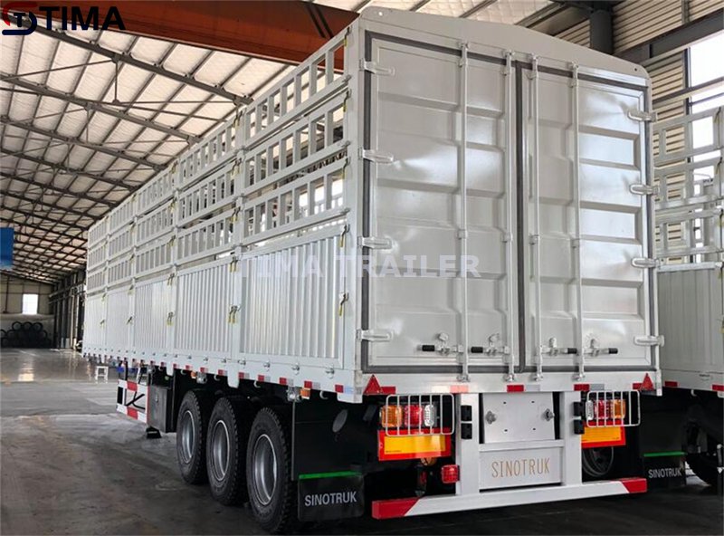 remorque transport de céréales grain transport trailer
