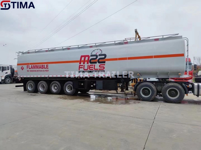 مقطورة ناقلة نفط 54 متر مكعب 54 cubic meters oil tanker trailer