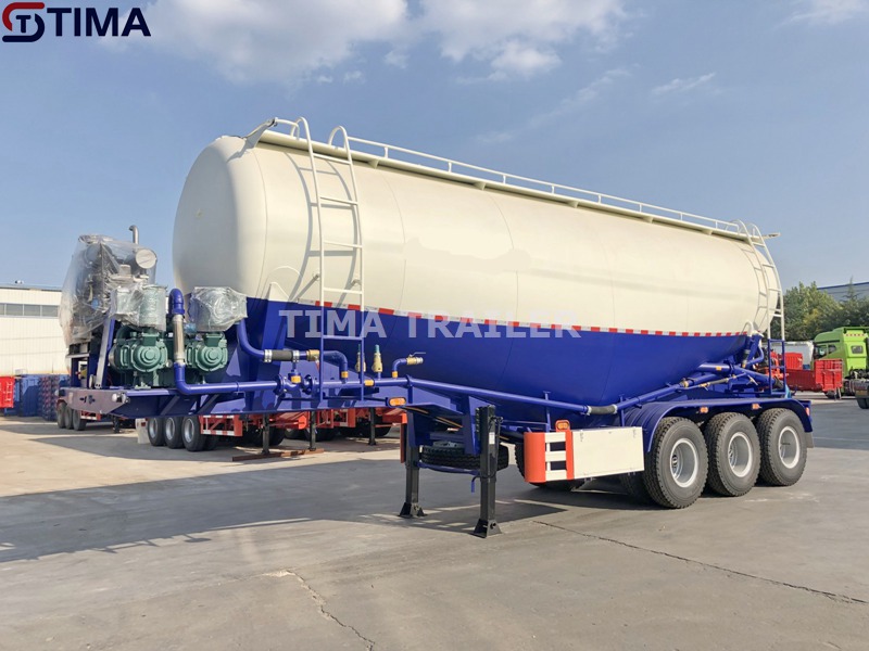 remorque citerne de ciment cement tanker trailer