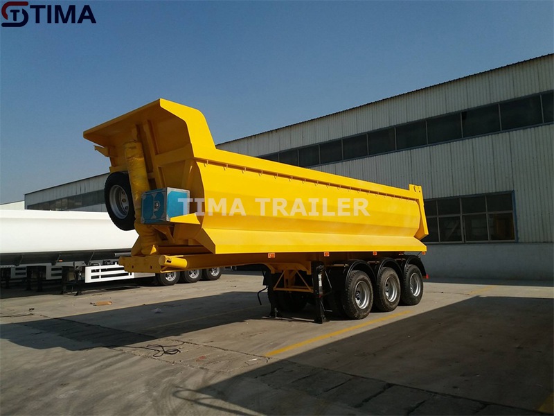 Reboque de caminhão basculante Tipper Truck Trailer