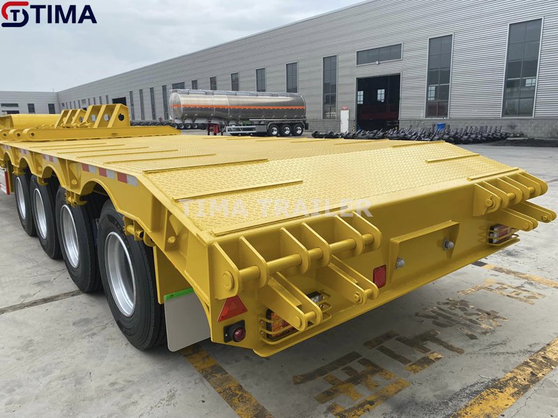 remorque surbaissée low loader trailer