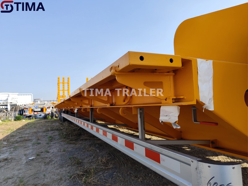 Ensanchamiento para remolque de cama baja low loader trailer widening