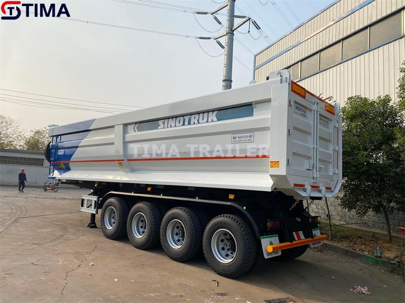 4 Axle 60 Tons Dumper Trailer 4 Axle 60 Tons Dumper Trailer
