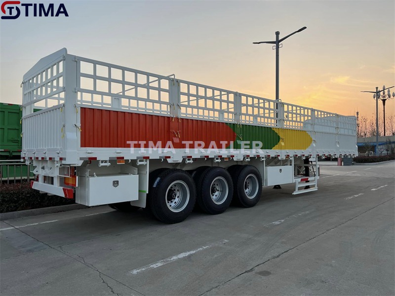 Remorque de camion de clôture Fence Truck Trailer