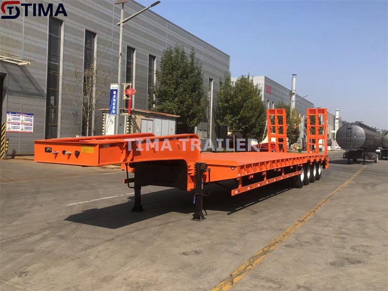 Remorque à plateau bas Low Flatbed Trailer