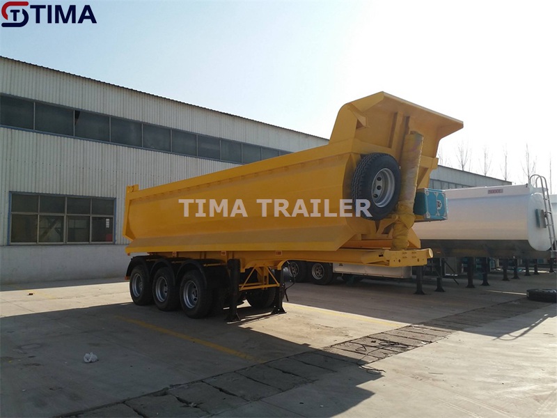 Reboque de caminhão basculante Tipper Truck Trailer