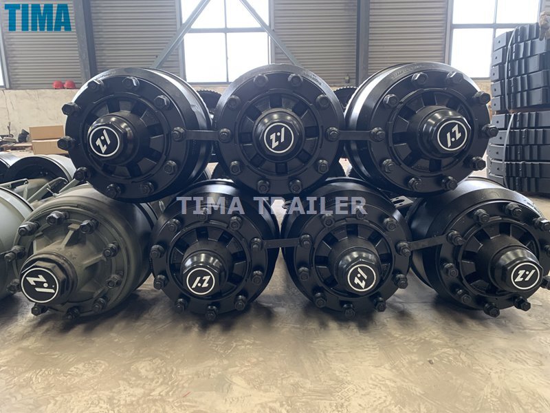 eixo do semi-reboque  semi trailer axle
