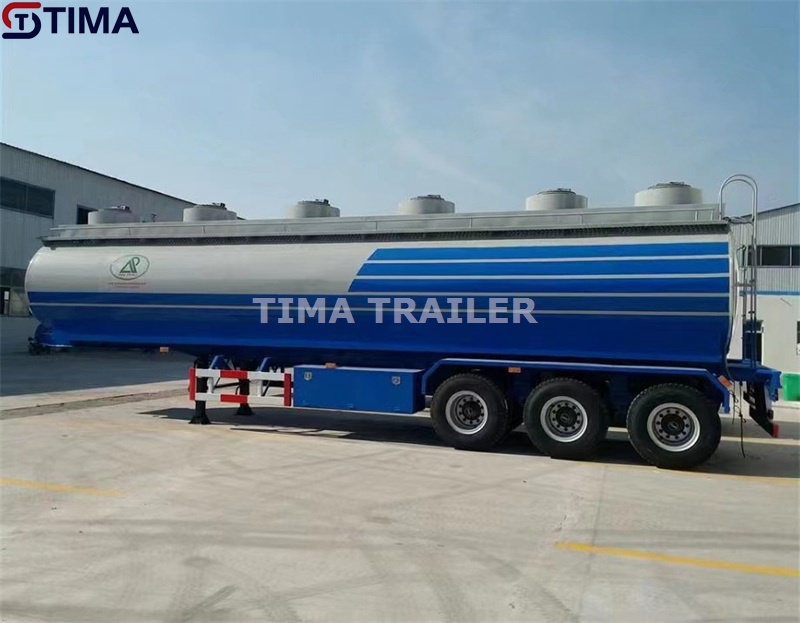 remorque de pétrolier oil tanker trailer