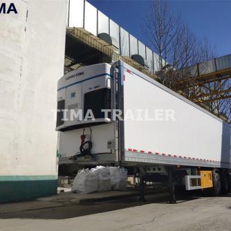 3 axle refrigerated semi trailer