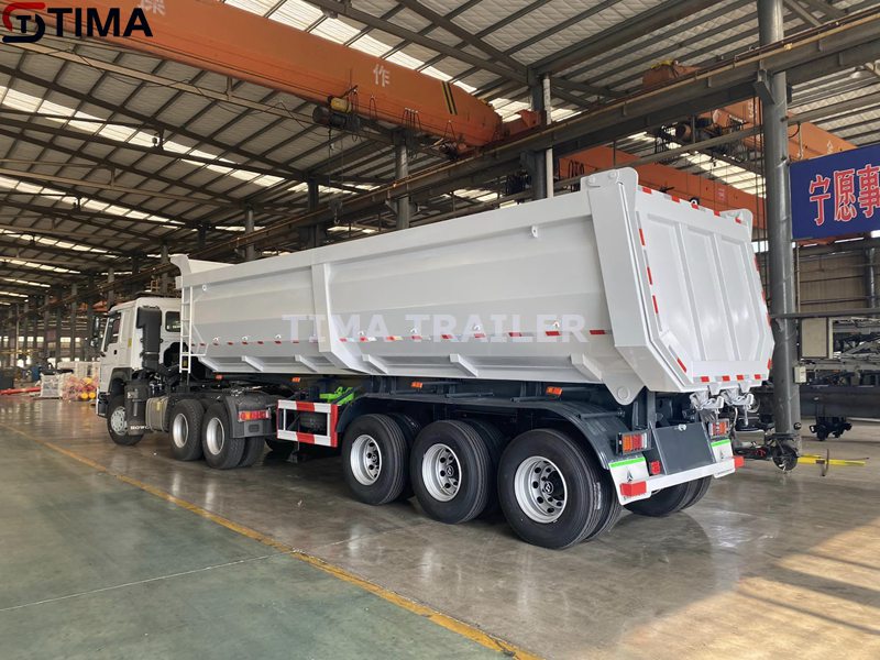 Remolque volquete 60T 60T dump trailer