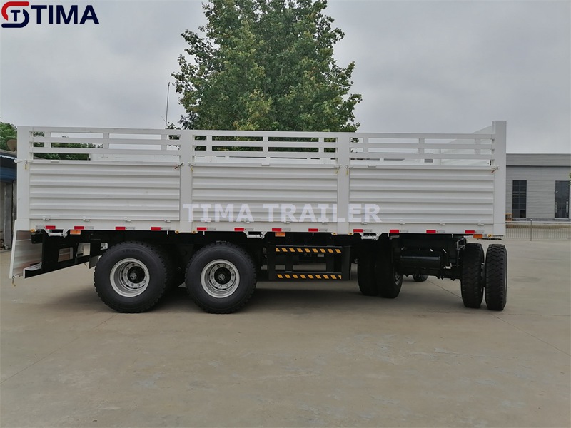 Remolque contenedor con barra de tiro Drawbar Container Trailer