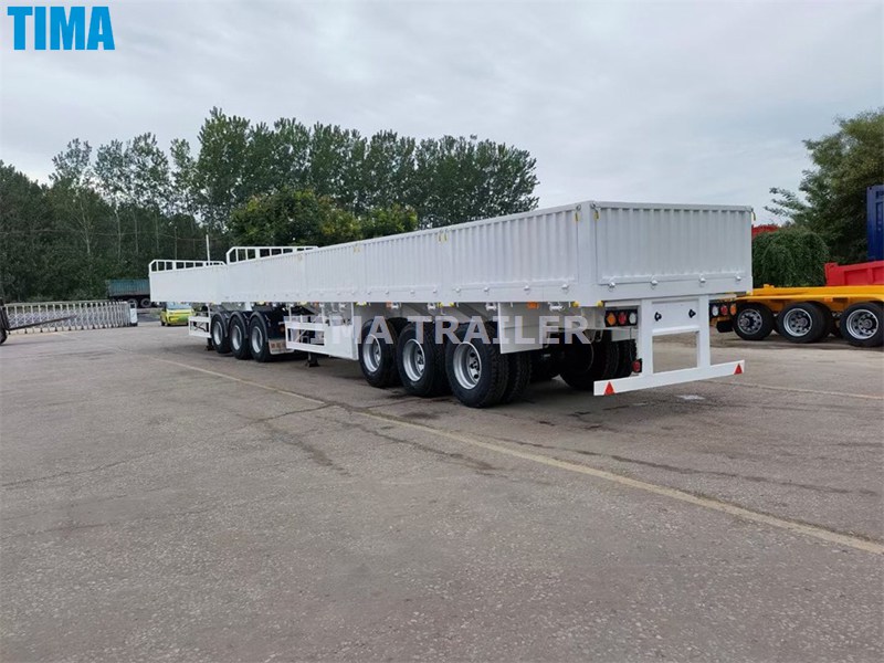 Remolque de carga Superlink para Zambia Superlink Cargo Trailer For Zambia