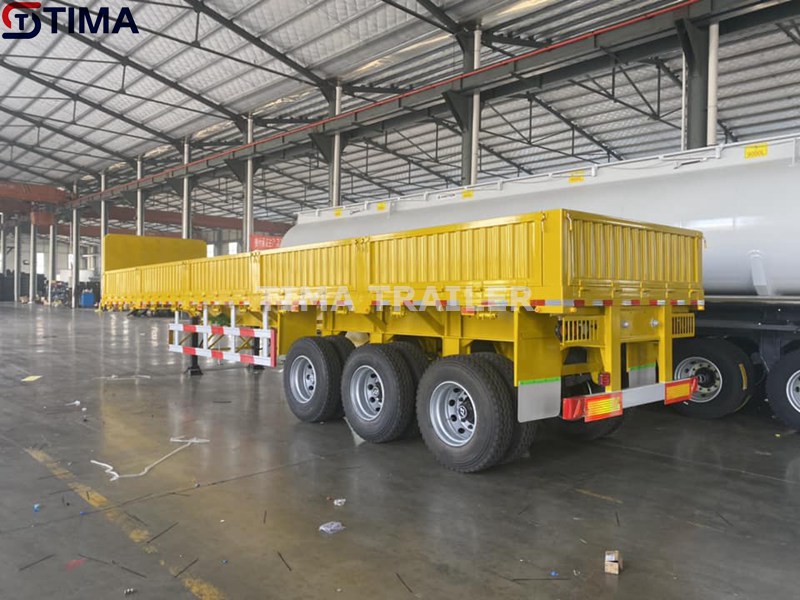 Semi-remorque de fret Cargo Semi Trailer