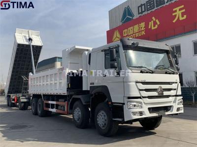 Reboque completo basculante com barra de tração