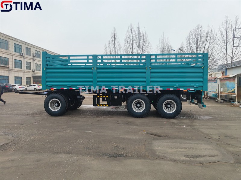 Remorque de fret à barre d'attelage Drawbar Cargo Trailer