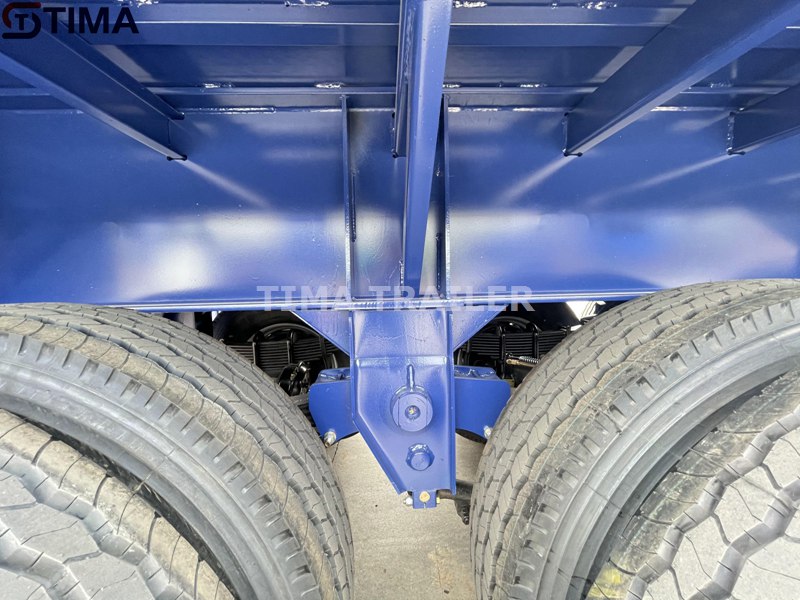 Suspension de remorque à plateau de 15 mètres 15 meters flatbed trailer suspension