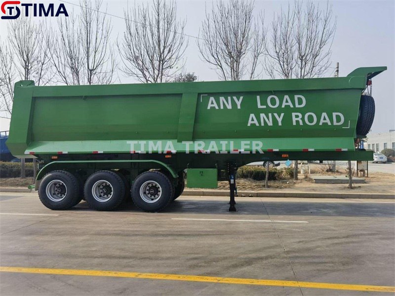 remorque à benne basculante dump trailer