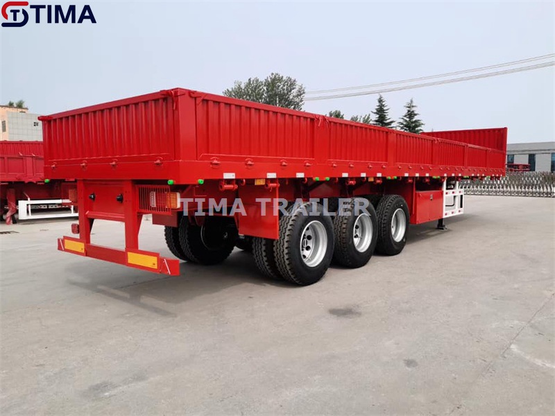 Drop Side Wall Cargo Trailer Drop Side Wall Cargo Trailer