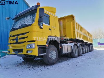 Remolque de camión volquete de 6 ejes