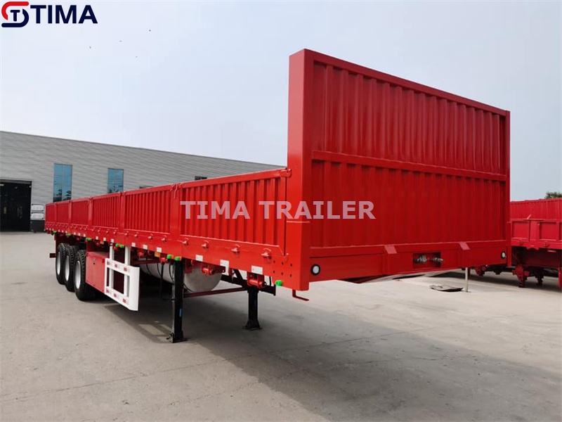 Drop Side Wall Cargo Trailer Drop Side Wall Cargo Trailer