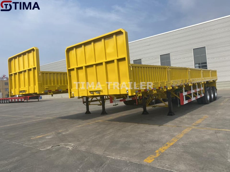 Semi-remorque de fret Cargo Semi Trailer